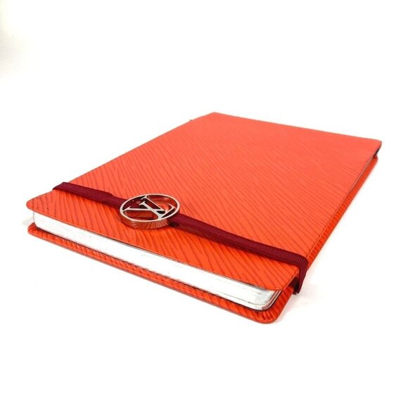 LOUIS VUITTON Epi Horizontal Notepad stationery notebook Unused - Picture 3 of 15